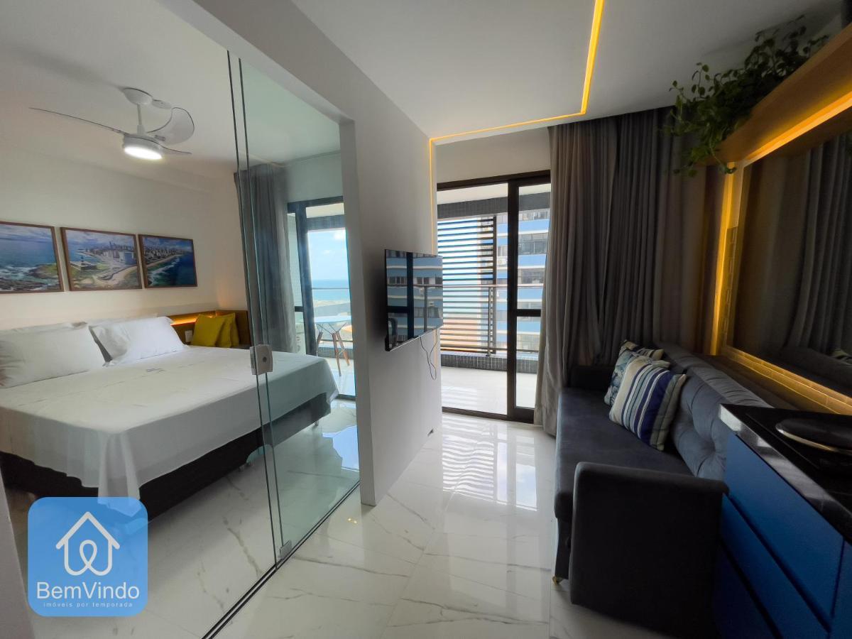 Apartamento Luxuoso Ao Lado Do Farol Da Barra 萨尔瓦多 外观 照片