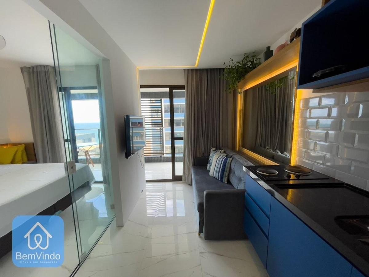 Apartamento Luxuoso Ao Lado Do Farol Da Barra 萨尔瓦多 外观 照片