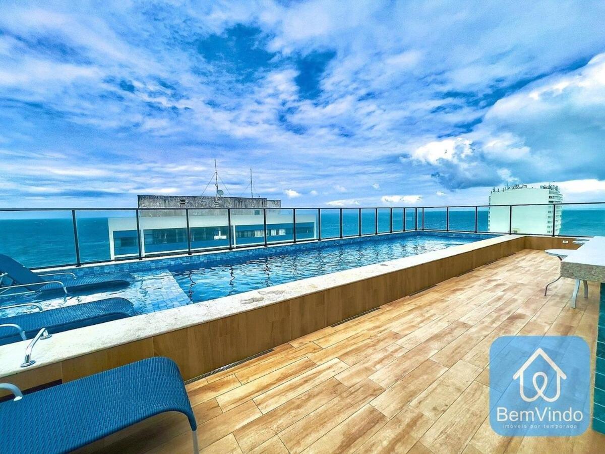 Apartamento Luxuoso Ao Lado Do Farol Da Barra 萨尔瓦多 外观 照片